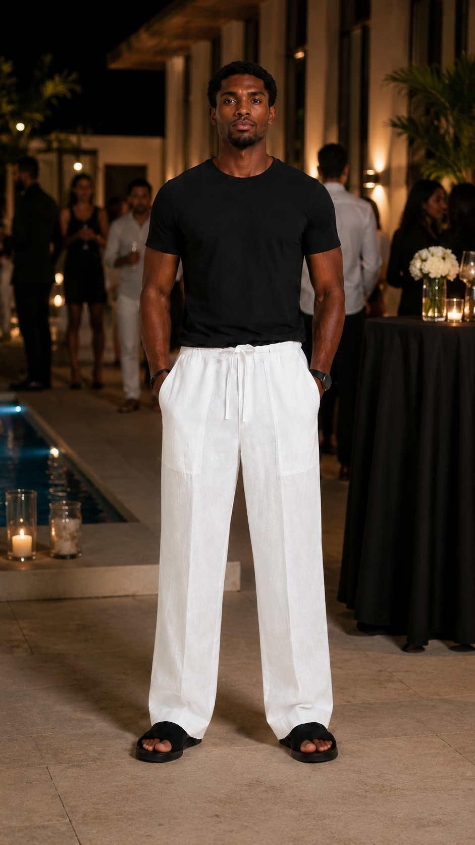 Classic Premium Linen Pants