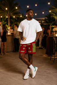 Classic Adire Tailored Shorts