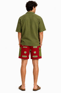 Classic Adire Tailored Shorts