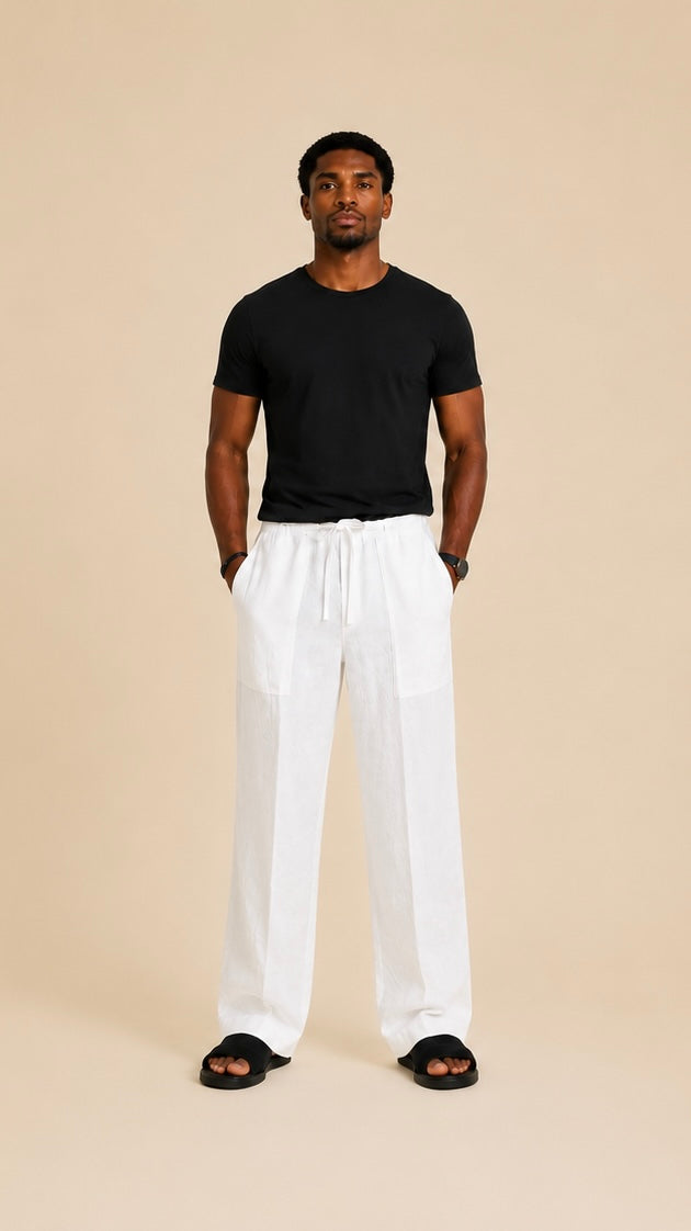 Classic Premium Linen Pants