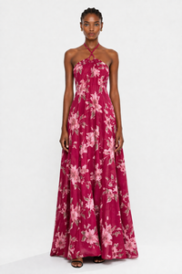 Classic Maxi Backless Bubu Floral