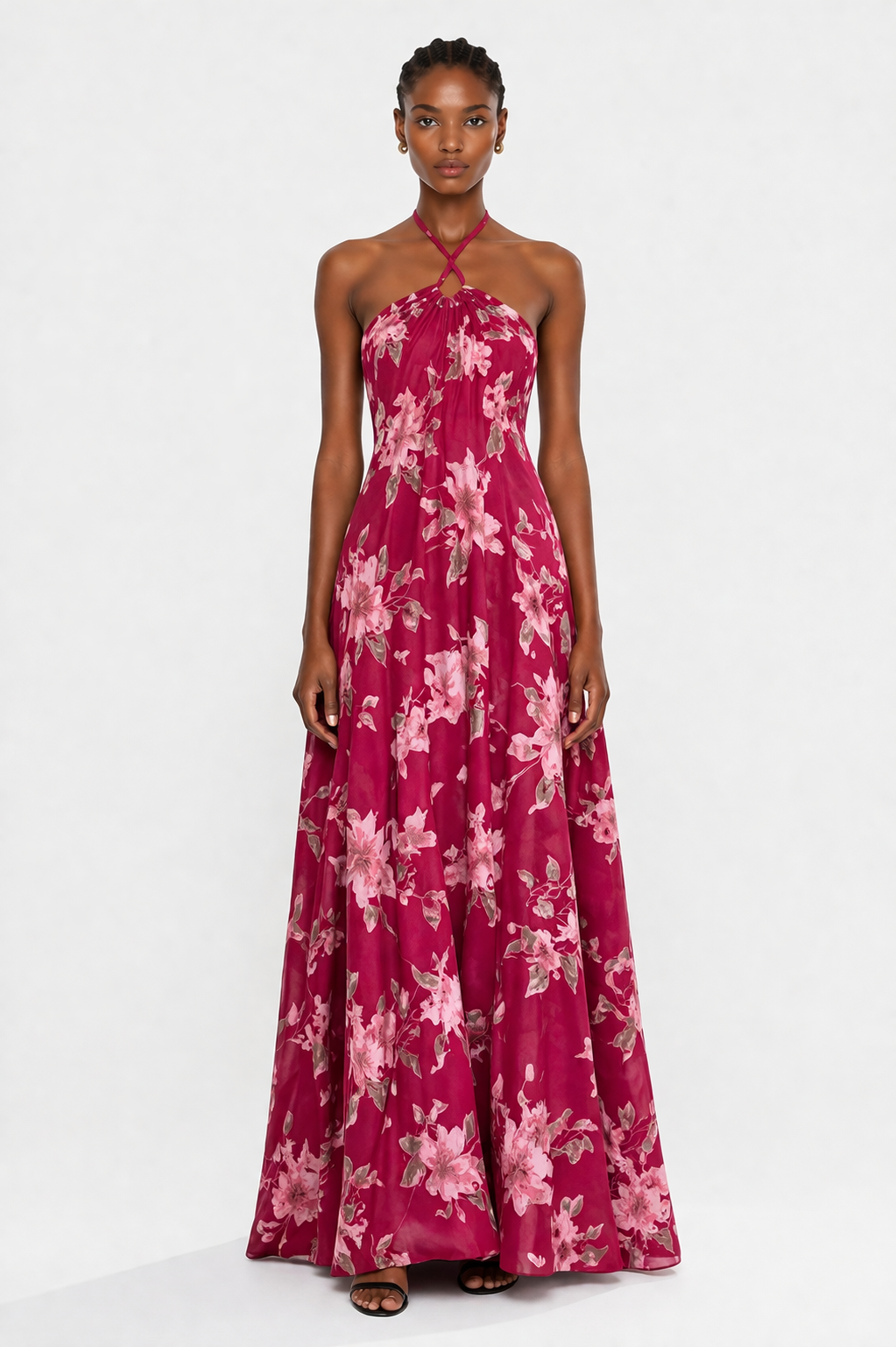 Classic Maxi Backless Bubu Floral