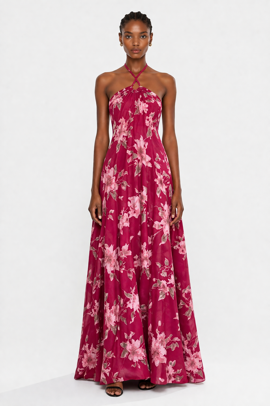 Classic Maxi Backless Bubu Floral