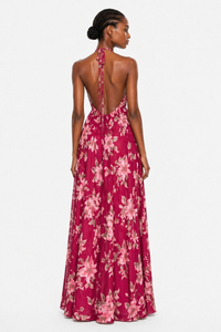 Classic Maxi Backless Bubu Floral